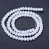 Electroplate Glass Beads Strands EGLA-A034-J2mm-B07-2