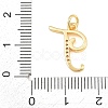 Brass Micro Pave Clear Cubic Zirconia Pendants CU-CBA7939-01J-G-3