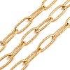 304 Stainless Steel Textured Cable Chains CHS-K017-01G-A-1