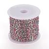Handmade 304 Stainless Steel Dapped Chains CHS-D026-16N-P-4
