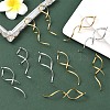 4Pcs 2 Colors Ion Plating(IP) 304 Stainless Steel Pendants STAS-YW0011-25-4