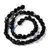 Synthetic Green Goldstone Beads Strands G-G018-15-2