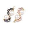 Natural Cultured Freshwater Pearl Beaded Pendants PALLOY-JF05932-2