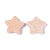 Natural Beech Wood Beads WOOD-Q001-05-1