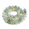 Dyed Natural White Jade Beads Strands G-T138-10mm-210-18-2