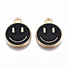Alloy Enamel Charms ENAM-S121-165A-RS-2