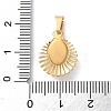 Natural Green Aventurine Pendants STAS-C120-15G-08-3