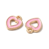 Alloy Enamel Charms ENAM-Q448-07LG-2