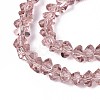 Transparent Glass Beads Strands GLAA-N018-4mm-25-4