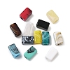 Tow Tone Acrylic Beads OACR-C040-04-1