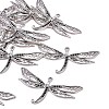 Dragonfly Alloy Pendant Rhinestone Settings PALLOY-A11-3641-AS-FF-1