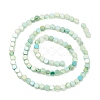 Gradient Color Electroplate Glass Bead Strands GLAA-E042-03D-2