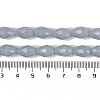 Opaque Solid Color Beads Strands EGLA-N013-P8mm-D05-4