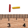 Brass Coiled Wire Tube Beads KK-C070-01-3
