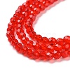 Transparent Glass Beads Strands LS-GLAA-H021-04-25-5
