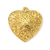 304 Stainless Steel Pendants STAS-OY003-39G-3