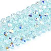 Transparent Glass Beads Strands EGLA-N016-3mm-M-4