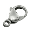 Tarnish Resistant Stainless Steel Lobster Claw Clasps X-316-FL15A-1