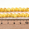 Natural Mashan Jade Beads Strands G-A255-A01-02D-5
