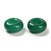 Natural Malaysia Jade Dyed European Beads G-R488-02D-2