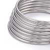7Pcs 201 Stainless Steel Plain Bangle Sets Hand Polished for Women BJEW-L664-022C-P02-2