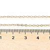 PVD Vacuum Plating 304 Stainless Steel Cable Chain Necklaces X-NJEW-E026-04G-D-2