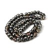 Electorplated Glass Beads EGLA-E003-11-2