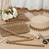 Polyester Braided Ribbons OCOR-WH0112-006B-4