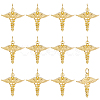 12Pcs Brass Pendants KK-BBC0019-76-1