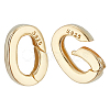 2pcs Sterling Silver Spring Gate Rings STER-PH0002-98B-1