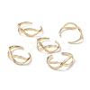 Brass Cuff Bangle BJEW-P168-D02-3