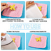 76Pcs 2 Sets 2 Styles Polyester Clothing Patches PATC-TA0001-42-6