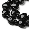 Natural Black Tourmaline Beads Strands G-C062-A01-01-4