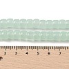 Baking Plating Glass Beads Strands GLAA-H036-01H-3