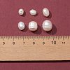 4 Styles Natural Cultured Freshwater Pearl Beads SHEL-FS0001-04-4