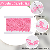 20 Yards Polyester Musical Note Lace Trim Ribbon OCOR-GF0004-44F-5