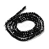 Natural Black Spinel Beads Strands G-D467-A04-02-2