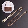2Pcs 2 Colors Butterfly Alloy Enamel Bag Strap Extender FIND-WR0007-24-10