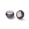 Handmade Glass European Beads X-GPDL25Y-07-3