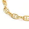 Brass Mariner Link Chains Necklaces NJEW-JN03718-5