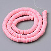 Handmade Polymer Clay Beads Strands CLAY-N008-010H-2