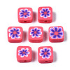 Handmade Polymer Clay Beads CLAY-N008-034C-1
