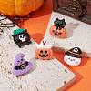 Halloween Themem Resin Brooch JEWB-BR00116-2