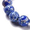 Synthetic Imperial Jasper Beads Strands G-E568-01C-03-3