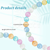 1 Strand Dyed Natural Selenite Beads Strands G-GO0001-75-2