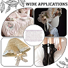 10M Double Layer Polyester Flower Lace Trim Ribbon OCOR-GF0004-58A-4
