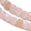 Natural Pink Aventurine Beads Strands G-H078-C09-01-4