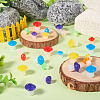 30Pcs 2 Styles Luminous Resin Mushroom Ornament RESI-TA0004-04B-8