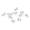 Rhodium Plated Sterling Silver Bails X-H362-2P-4