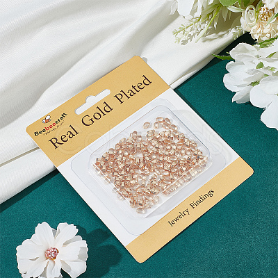 200Pcs Brass Snap on Bails KK-BBC0011-42-1